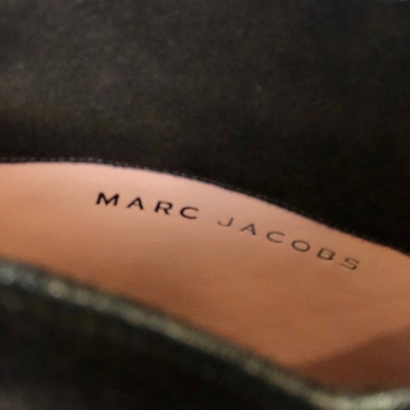 Marc Jacobs Suede Boots W Scallop Detail Sz 39 - Picture 3 of 6
